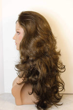 Style 229 Demi Wig Fall Synthetic Hair Addition 9.5”x10”x 15-18" Long - Buy Wigs USA