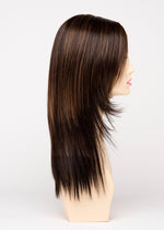 Ava | EnvyHair 30/70 Human Hair Synthetic Mono Part Lace Front Wig by Envy Alan Eaton | Sleek & Alluring Style, Heat-Friendly Versatility - Buy Wigs USA
