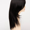 Ava | EnvyHair 30/70 Human Hair Synthetic Mono Part Lace Front Wig by Envy Alan Eaton | Sleek & Alluring Style, Heat-Friendly Versatility - Ava-Black
