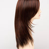 Ava | EnvyHair 30/70 Human Hair Synthetic Mono Part Lace Front Wig by Envy Alan Eaton | Sleek & Alluring Style, Heat-Friendly Versatility - Ava-Chocolate Cherry