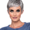 FIONA - EnvyHair Monofilament Top Crown Lace Front Wig Pixi Cut - Light Grey
