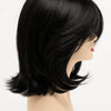 Sam Synthetic Lace Front Wig Mono Top - SAM-Black