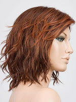 Anima | Mini Lace Front Mono Crown Heat-Friendly Synthetic Wig by Ellen Wille | Edgy Beach Waves, Blunt Fringe, Petite Average Fit - Buy Wigs USA