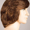 Brilliance Plus Wig by Ellen Wille | 100% Remy Human Hair, Hand-Tied, Lace Front - CHOCOLATE MIX 6.30 | Dark Brown and Light Auburn Blend