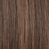 Couture Hair Topper | Heat Defiant| Heat Friendly Synthetic Topper | Hand tied | Ellen Wille - CHOCOLATE-ROOTED