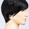 Point Wig by Ellen Wille – Edgy Asymmetrical Cut, Mono Crown, Lightweight Synthetic | Buy at BuyWigsUSA - EBONY BLACK 1 | Jet Black