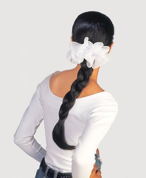 STYLE 266- 18" Braided Barrette Hair Addition Extension Switch - Buy Wigs USA