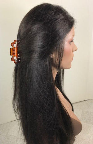 Look of Love 16" Remy Human Hair Wig Mono Silk Crown Hand tied - Buy Wigs USA