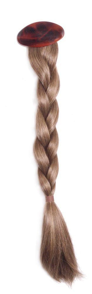 STYLE 266- 18" Braided Barrette Hair Addition Extension Switch - Buy Wigs USA