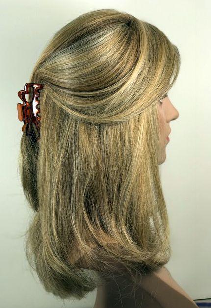 Human Hair Wig 12″ Long Mono Top Hand tied Lace Front - Buy Wigs USA