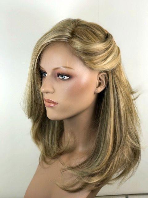Human Hair Wig 12″ Long Mono Top Hand tied Lace Front - Buy Wigs USA