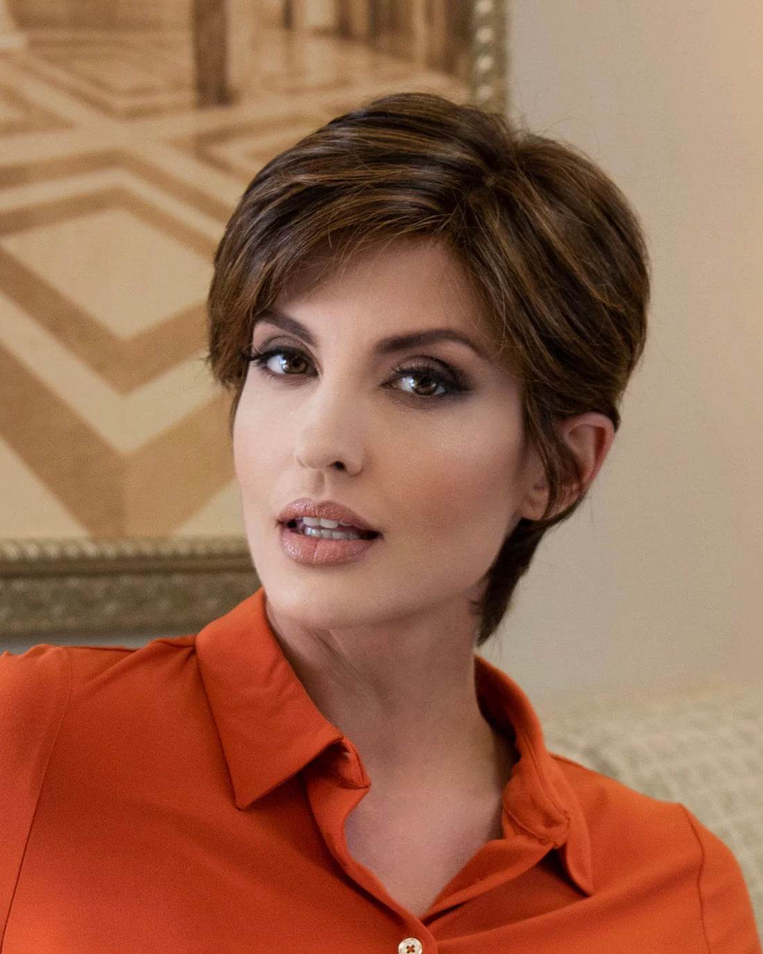 Paula EnvyHair Envy Wig Human Hair Blended Heat Friendly Alan Eaton - Image Maker Wigs Online