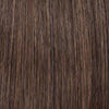 Effect Hair Topper by Ellen Wille | Heat-Friendly Synthetic, Lace Front, Monofilament - DARK CHOCOLATE MIX 6.33.4 | Dark Brown and Dark Auburn with Darkest Brown Blend