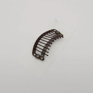 Fine Hair Clip Attachment - Curved Finger Flex Pressure Clip | No-Pull, Rubberized Grip for Fine & Medium Hair | Easy Tape Application - Buy Wigs USA