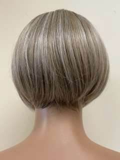 Mid-Length Bob Wig with Illusion Front Hairline | Heat-Resistant Futura Fiber | Hand-Tied Full Silk Top | Natural-Looking Synthetic Wig - Image Maker Wigs Online