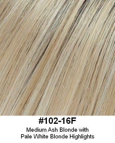 Long Human Hair Topper 6"x5" base 12" length by Look of Love - Buy Wigs USA