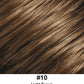 Long Human Hair Topper 6"x5" base 12" length by Look of Love - Buy Wigs USA