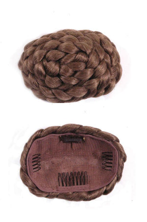 Braided Chignon | Synthetic Hair Accessory | Addition | Extension | Look of Love - Buy Wigs USA