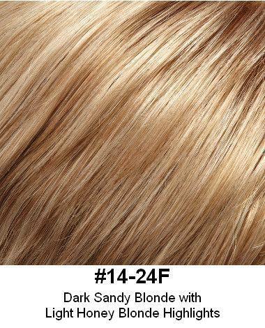 Human hair topper 8" Long 6"x6" base by Look of Love - Buy Wigs USA