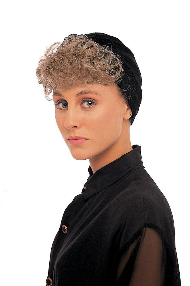 Look of Love Synthetic Bangs, pre-curled, on Velcro Strip - Buy Wigs USA