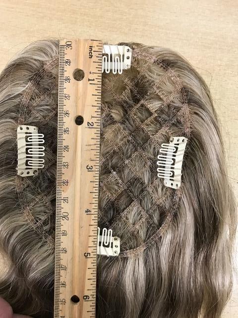 Topper Human Hair 4.5" x 5" base 6" long Addition # 237-H - Buy Wigs USA