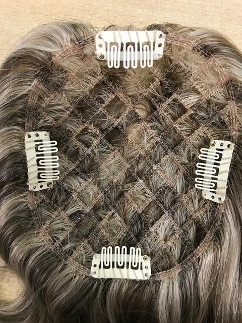 Topper Human Hair 4.5" x 5" base 6" long Addition # 237-H - Buy Wigs USA