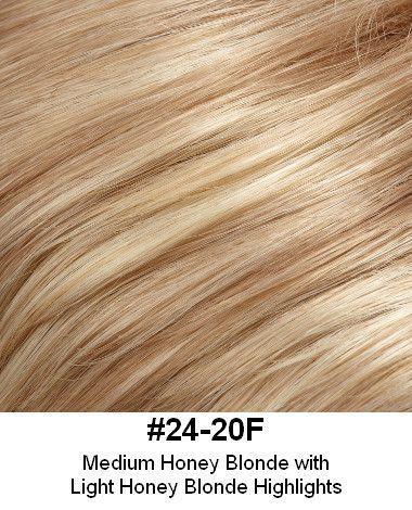 Human hair topper 8" Long 6"x6" base by Look of Love - Buy Wigs USA