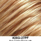 Long Human Hair Topper 6"x5" base 12" length by Look of Love - Buy Wigs USA