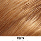 Long Human Hair Topper 6"x5" base 12" length by Look of Love - Buy Wigs USA