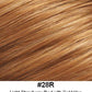Long Human Hair Topper 6"x5" base 12" length by Look of Love - Buy Wigs USA