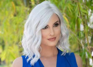 EMMA | EnvyHair | Human Synthetic Blend Wig | Lace Front | Wavy | Curly | Envy | Alan Eaton - Buy Wigs USA