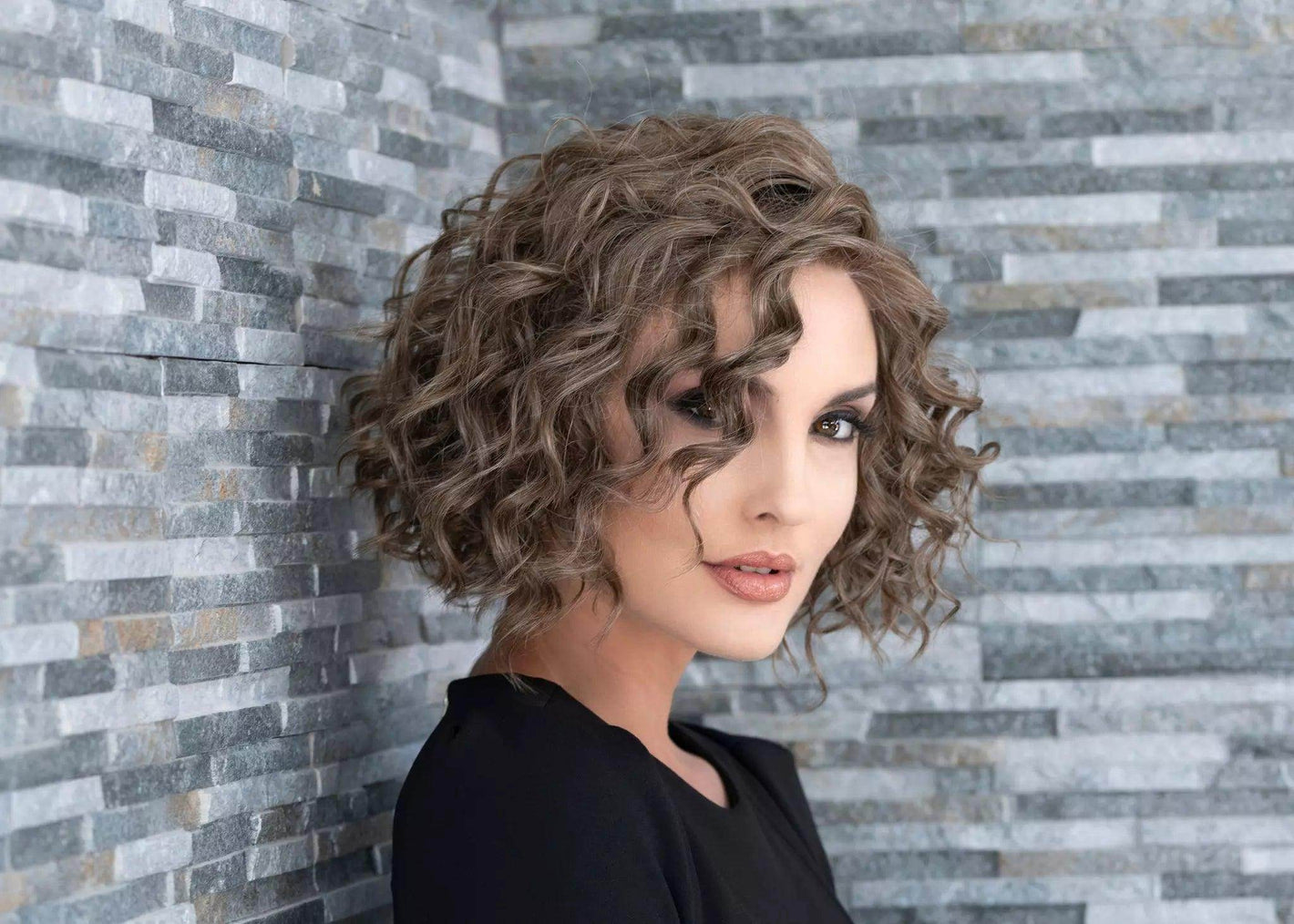 Jordan - EnvyHair Mono Part Human Synthetic Blended Wig by Envy - Image Maker Wigs Online