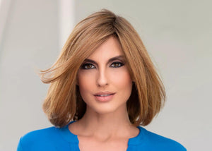 Lynsey - EnvyHair Human Hair Synthetic Blended Mono Top Wig by Envy - Buy Wigs USA