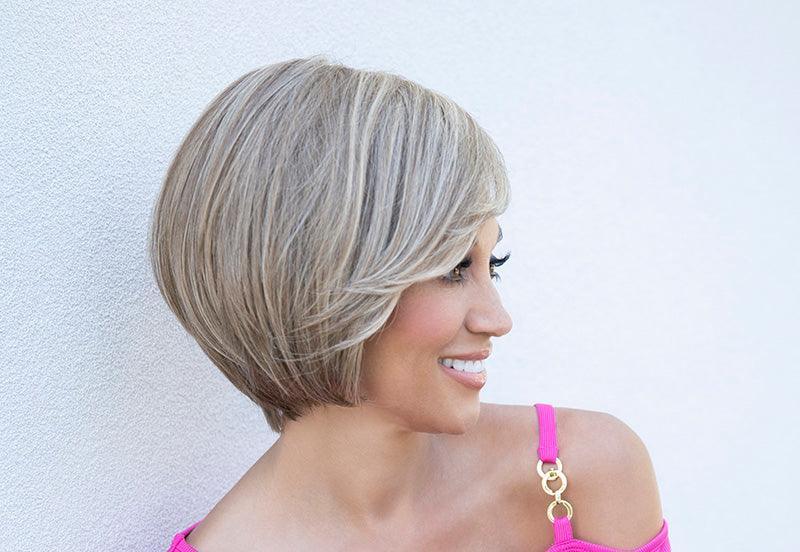 Shyla EnvyHair Human Hair/ Synthetic Blend Wig Hand-Tied - Buy Wigs USA