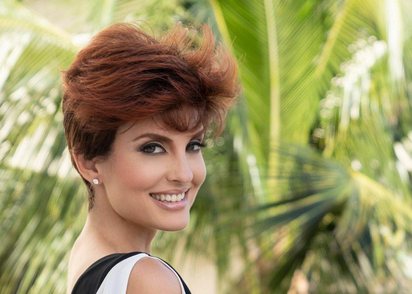 Tiffany Synthetic Wig Open Top Wig - Image Maker Wigs Online