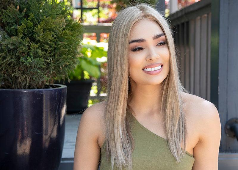Veronica EnvyHair Human Synthetic Blend Mono Top lace front Wig - Buy Wigs USA