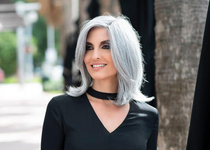 Zoey Human Synthetic Blend Lace Front Mono Top Hand tied Wig - Buy Wigs USA