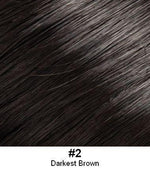 Human hair topper 8" Long 6"x6" base by Look of Love - Buy Wigs USA