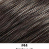 Carley | Curly |Wig Curls | Ready to Wear | Kanekalon | Look of Love - 44 Dark Brown with 50% Gray Mixed