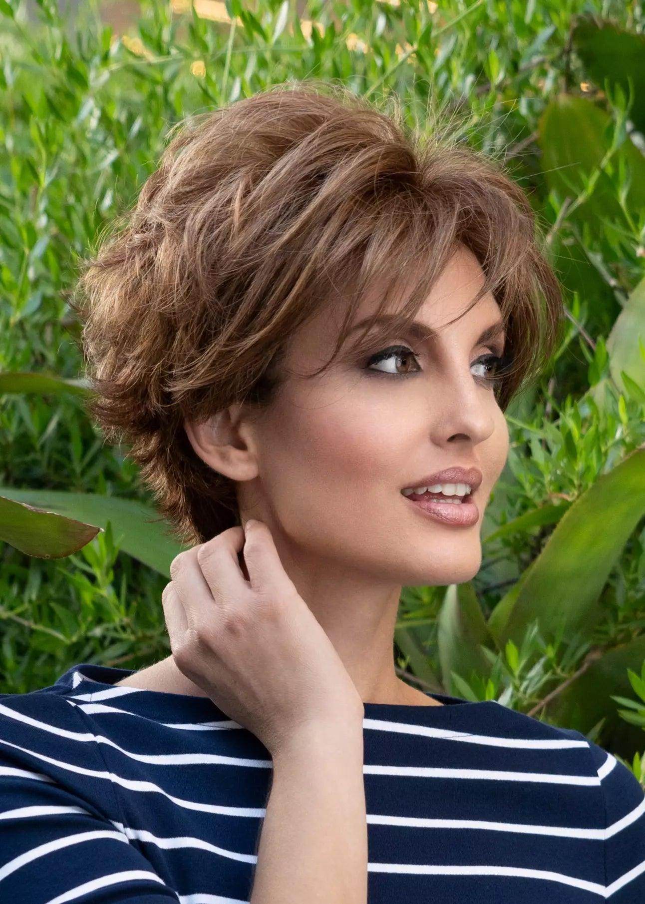 Micki Lace Front Mono Top Synthetic Wig - Image Maker Wigs Online