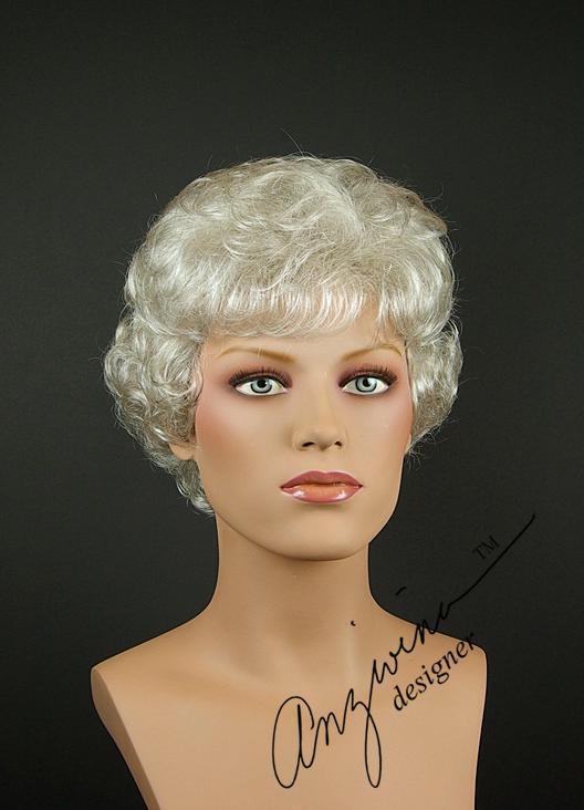 Elle | Kanekalon Fiber Wig | Synthetic | Curly | Wavy | Hand tied | Look of Love - Buy Wigs USA
