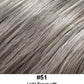 Long Human Hair Topper 6"x5" base 12" length by Look of Love - Buy Wigs USA