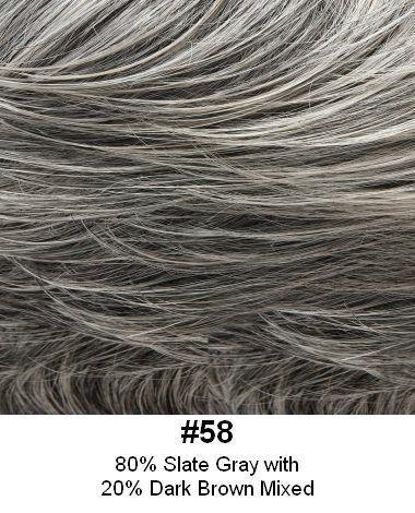 “Cheyenne” Luxurious “S” Wave Curl Human/Synthetic Blend Full Wig - Buy Wigs USA