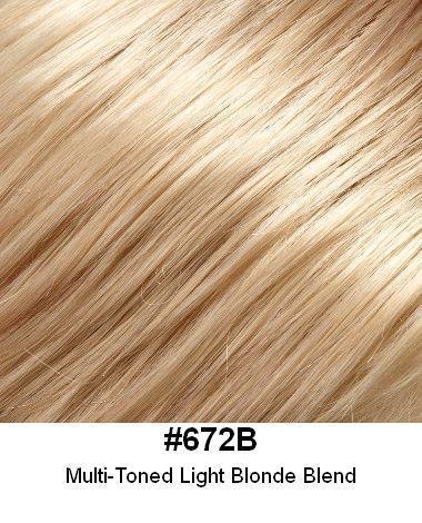 Human hair topper 8" Long 6"x6" base by Look of Love - Buy Wigs USA