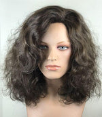 “Cheyenne” Luxurious “S” Wave Curl Human/Synthetic Blend Full Wig - Buy Wigs USA