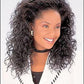 “Cheyenne” Luxurious “S” Wave Curl Human/Synthetic Blend Full Wig - Buy Wigs USA