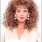 “Cheyenne” Luxurious “S” Wave Curl Human/Synthetic Blend Full Wig - Buy Wigs USA