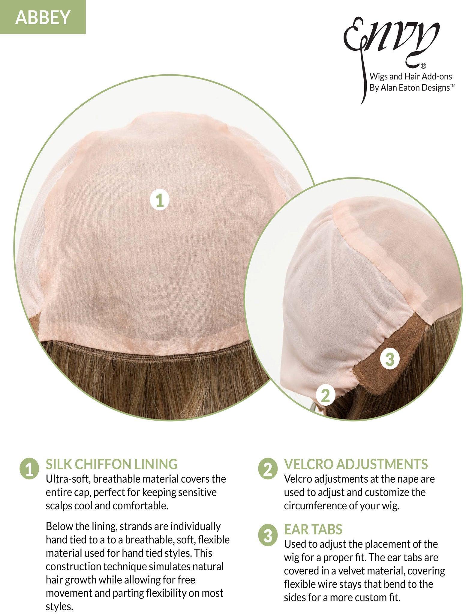 Abbey | EnvyHair™ | 30/70 |Human/Synthetic Blend Wig | Envy | Alan Eaton - Buy Wigs USA