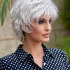 Alyssa | Ready-to-Wear Synthetic Wig | Basic Open Top | Envy by Alan Eaton - Alyssa-Light Grey