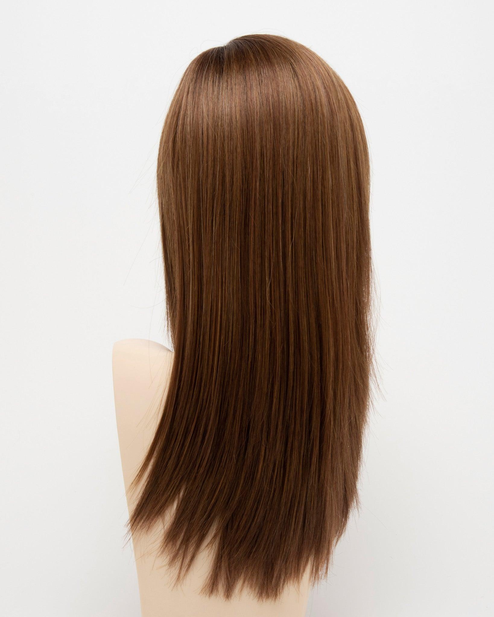 Ava | EnvyHair 30/70 Human Hair Synthetic Mono Part Lace Front Wig by Envy Alan Eaton | Sleek & Alluring Style, Heat-Friendly Versatility - Buy Wigs USA